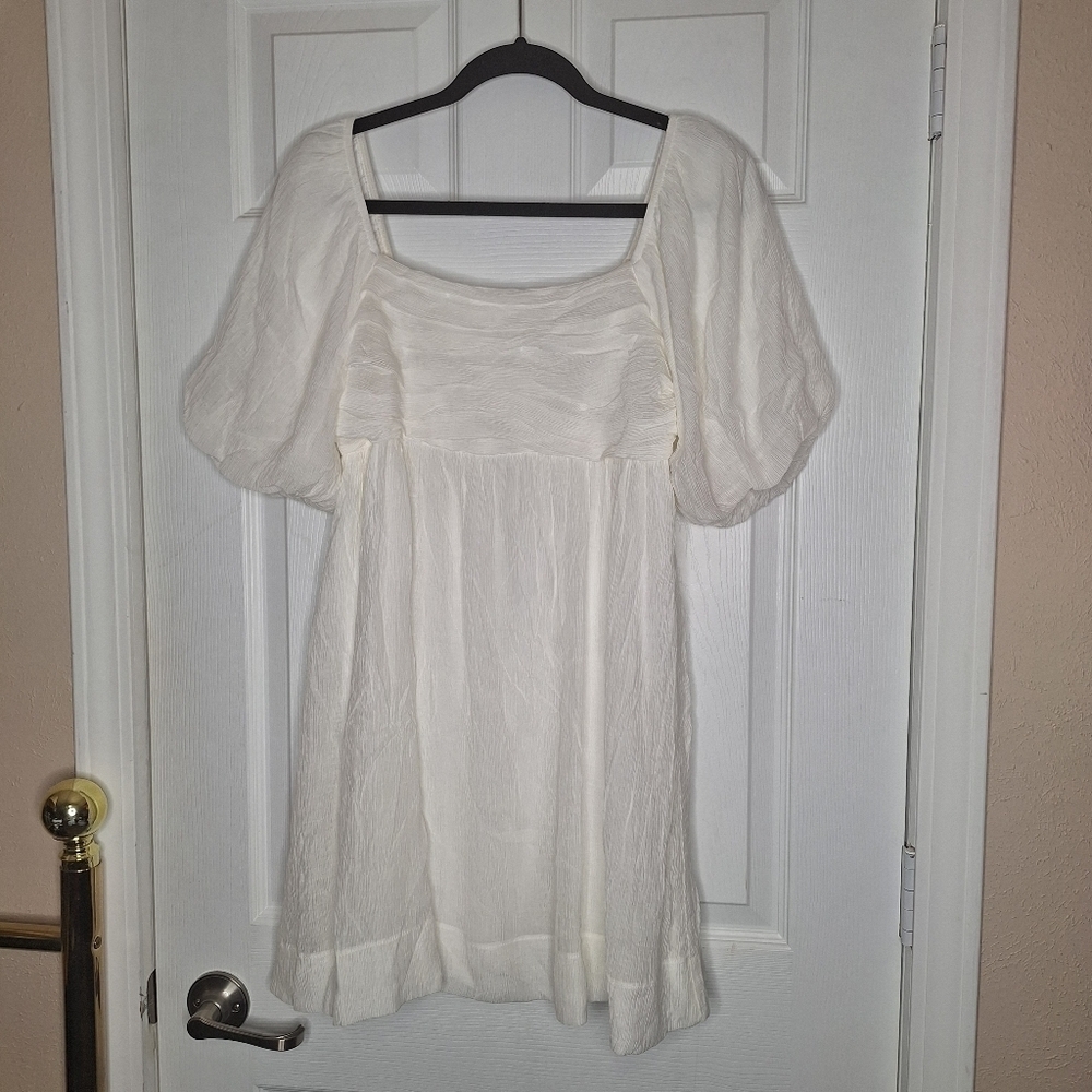 Altar’d State Puff Sleeve Dress Size Medium